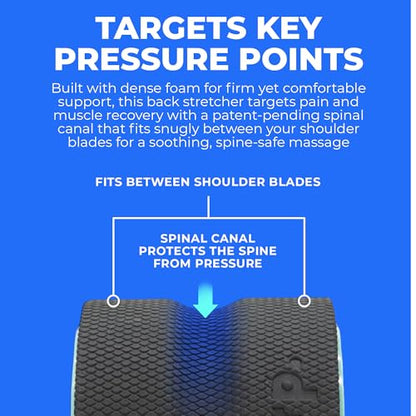 Chirp Wheel+ Foam Roller 4-Pack, Back & Neck Pain Relief, Mint | Back Roller Wheel Set, Foam Roller for Back Pain, Spine Decompression, 4/6/10/12 in, Neck and Muscle Recovery - size: 4-Pack Mint