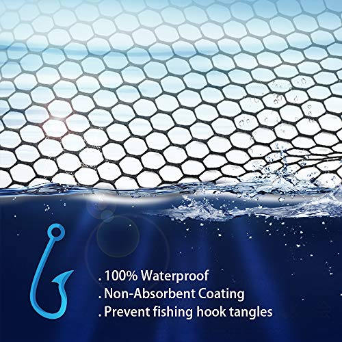 YVLEEN Folding Fishing Net - Foldable Fish Landing Net Robust Aluminum Telescopic Pole Handle and Nylon Mesh 16inch Hoop Size - color: B:16”/40cm Hoop Size (Fixed Handle) Red