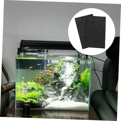 POPETPOP 2pcs Aquarium Leveling Mat Non Slip Shockproof Fish Tank Pad for Enhanced Stability and Protection Durable Bottom Mat for All Season Use and Easy Installation