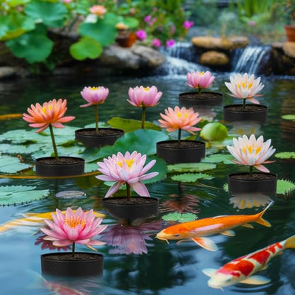4 Pcs Large Aquatic Pond Planting Bags 12 x 16 Inch Reusable Fabric Pond Plant Pots 10 Gallon Breathable Aquatic Plant Basket Grow Bags for Bog Plants Water Lily Lotus Garden - size: 12 x 16 inch