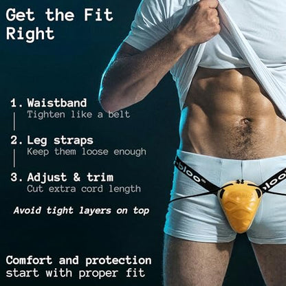 Aerofit Athletic Cup – Advanced Performance Protection for MMA, Muay Thai, Ball Sports, Running & Ice Hockey | Engineered Lock Fit, Lightweight Freedom | Made in Sweden. - size: Kids age 7-12, style: Red