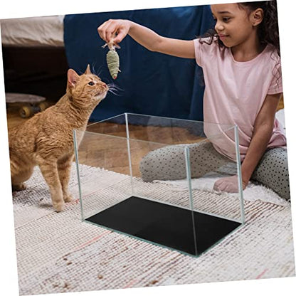 Balacoo Aquarium Slip Mat 5pcs Waterproof Insulated Shock Absorbing Fish Tank Supply Pad