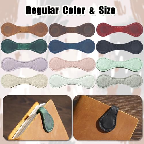 Personalized Magnetic Leather Bookmarks, Custom Magnetic Leather Bookmark with Logo Text, Magnetic Bookmarks for Women, Gift for Reader, Book Lover, Men, Women, Friend, Birthday (Bookmark with Ring) - color: Bookmark With Ring