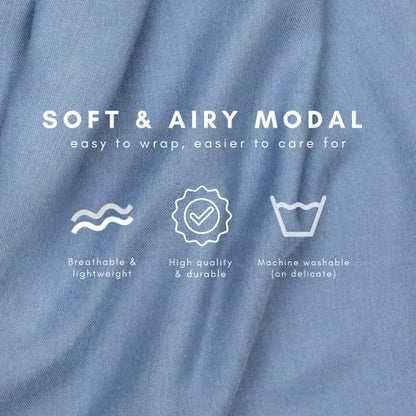 Modal Hijab for Women | Headscarf - color: Arctic Modal - Plain Hijab