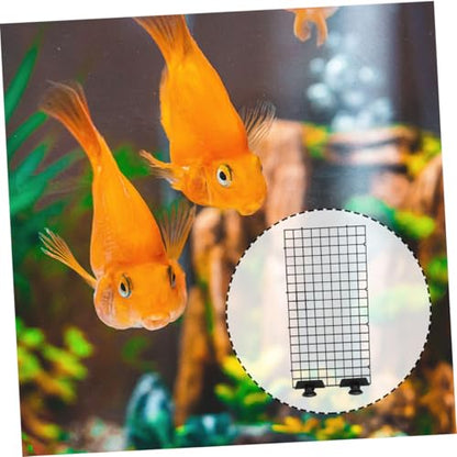 POPETPOP 4sets Plastic Grid Divider Tray for Aquariums Isolation Boards for Breeding Flexible Adaptability Bottom Filtration Design Convenient Segmentation for Fish Species Separation
