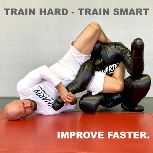 SMARTY 2.0/XL/Kid (Unfilled) Grappling Dummy for BJJ, Jiu-Jitsu, MMA, Wrestling, Martial Arts Practice, Self-Defense Training Dummies - 3 Sizes: 2.0 Adult, XL, or Kid - size: 2.0 Standard Adult - 5'7"