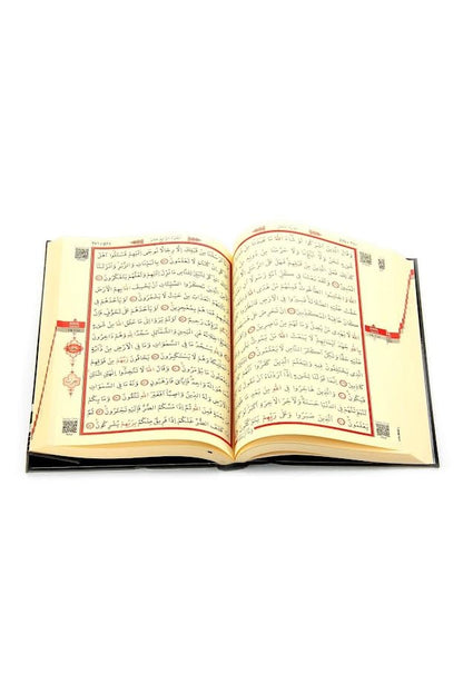ihvan online Luxury Islamic Prayers Gift Box, Quran & Prayer Beads Tesbih & Muslim Prayer Rug & Miswak Stick & Solid Smell & Kufi Hats & Hacerul Esved, Deluxe 8 Piece Set Ramadan & Eid Gifts - color: Black / Set 4