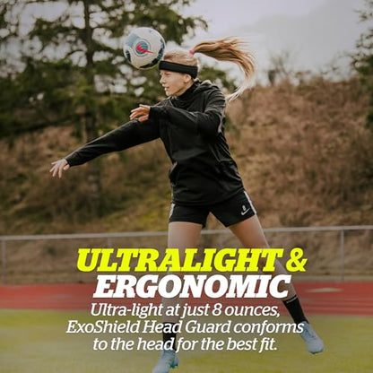Storelli ExoShield Head Guard, Military-Grade Head Protection, Foam Padding Headband, Official Headgear of US Club Soccer - style: 슬림 - 사이즈 1