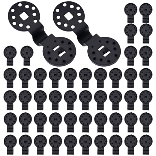 50 Pack Heavy Duty Shade Cloth Clips – Lock Grip Plastic Clips for Sun Shade Net, Tarp Clips, Anti Bird Netting, Garden Mesh Fasteners, Greenhouse & Fabric Accessories