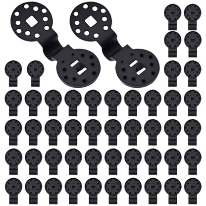 50 Pack Heavy Duty Shade Cloth Clips – Lock Grip Plastic Clips for Sun Shade Net, Tarp Clips, Anti Bird Netting, Garden Mesh Fasteners, Greenhouse & Fabric Accessories