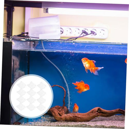 ERINGOGO 12pcs Rimless Aquarium Lid Clips Support Holder for Glass Covers Stable and Aesthetic Fish Tank Accessories