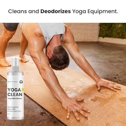 Yoga Mat With Cleaning Spray