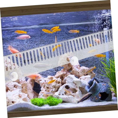 POPETPOP Fish Tank Overflow Comb Plastic Aquarium Aquarium Accessory Easy Clean