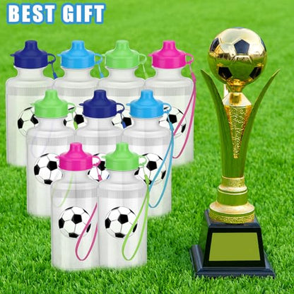 Zubebe 36 Pcs Sports Water Bottles Bulk Squeeze Reusable Bpa-free Plastic Water Bottles End of the Year Gifts Summer Gifts for Students School Travel Hiking Cycling Event Team Gift - color: Bright Color