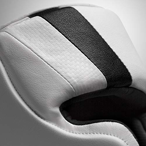 Hayabusa T3 Adjustable MMA Headgear - color: White/Black, size: Medium