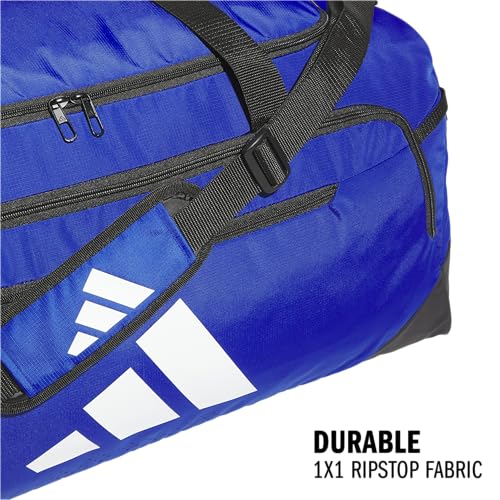 adidas Defender 5 Duffel Bag for Sports, Gym and Travel, Team Royal Blue, OSFA - color: Team Royal Blue, style: Large (100l)