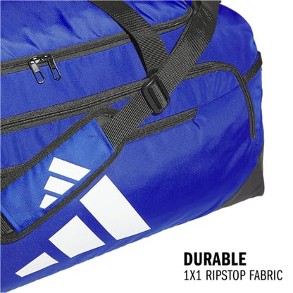 adidas Defender 5 Duffel Bag for Sports, Gym and Travel, Team Royal Blue, OSFA - color: Team Royal Blue, style: Large (100l)