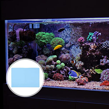 Garneck Thickened Fish Tank Mat Shockproof Aquarium Pad for Non- Cushioning Base for Fish Tanks and Terrariums - color: Blue