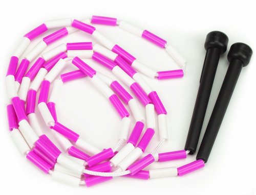 Jump Rope 12-Pack - Pink, Blue, Black and White Skip Ropes for Exercise - Outdoor Jump Rope for Kids, Adults and Athletes - Family Fun Toys and Games