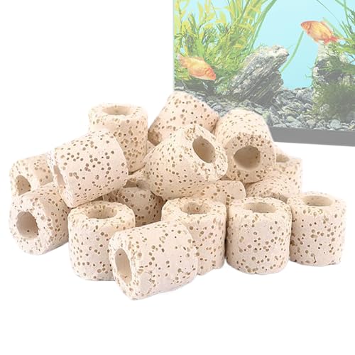 Under Water Plant Weights Biological Filter Media | Water Plant Cultivation Rings Purification Filter Ring for Turtle Tank, Fish Tank Accessories
