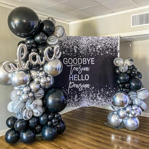 Voircoloria 66pcs Black Latex Party Balloons, 12inch - color: 04 Black, size: 12 inch - 66pcs