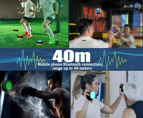Reaction Training Lights Improves Reaction Speed and Agility，Reaction Training for Thletes, Trainers, Coaches, Fitness Trainers, Physical Educators,Physical Therapy - style: 4 pack