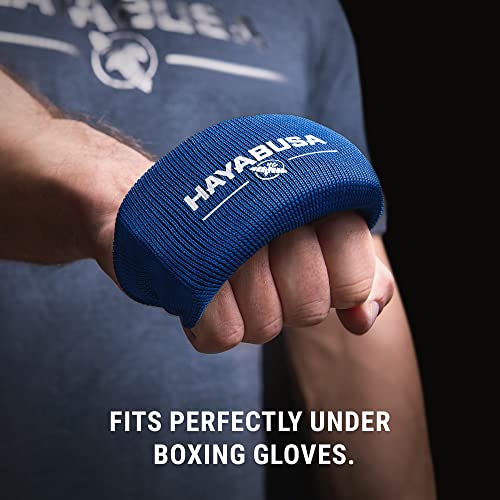 Hayabusa Boxing Knuckle Guards - color: Blue, size: Small-Medium