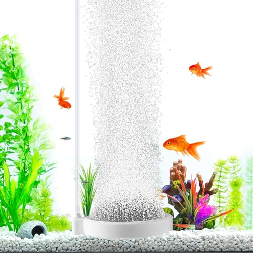 Aquarium air Stones, 2 Inch Nano Fish Tank Bubbler, High Dissolved Oxygen Air Diffuser Aerator for Air Pump Fish Tank Small Bucket and Hydroponics - size: 5cm
