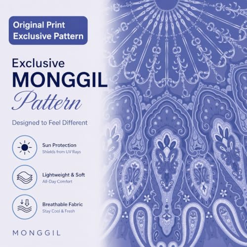 Instant Hijab – 여성용 원피스 슬립온 키마르 | 기도 및 단정한 착용을 위한 꽃무늬 프린트 저지 스카프 - color: Mg-hj-701