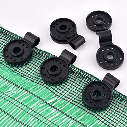Shade Cloth Plastic Clips, 100PCS Shade Cloth Heavy Duty Lock Grip, 2023 New Shade Cloth Clips, Shade Cloth Plastic Clips Mesh Clip, Shade Cloth Lock Grip, Shade Round Plastic Black Clips (30PCS) - color: 30PCS