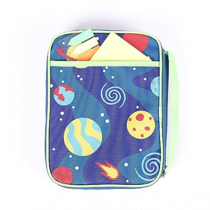 Swanson Christian Products - Bible Cover Canvas - Screen Printed Design - to The Moon - Medium