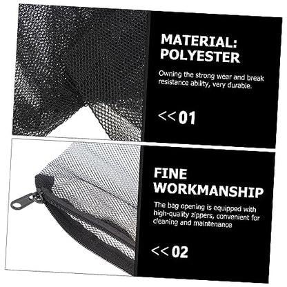 STOBAZA 15Pcs Zipper Bags for Aquarium Mesh Pouches for Fish Tank Filtration for Carbon Prevents Fines from Washing
