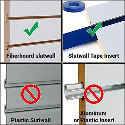 Gun Storage Solutions - Slat Wall Sniper 10 Pack - Fits Handguns .22 Caliber and up (Slatwall Sniper Left Hand 10-Pack)