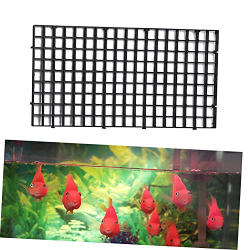 BESPORTBLE 2pcs Fish Segregation Board for Aquariums Black Isolation Net for Breeding and Separation Construction Easy Attachment Clamps