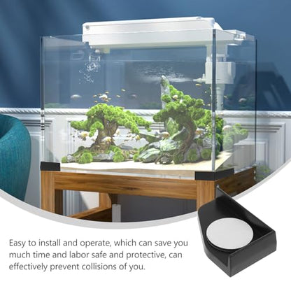 Fish Tank Corner Protector Pads 4pcs Thickened Shockproof Protective Edge Guards for Aquarium Base and Water Tank Cushion