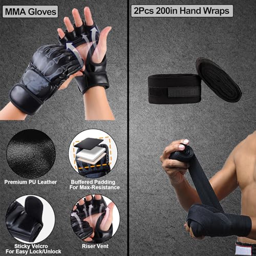 Punching Bag for Adults,Heavy Boxing Bag Set 4ft/120cm,Boxing Training Equipment Set for MMA Kickboxing Boxing Karate Home Gym Training(Unfilled)