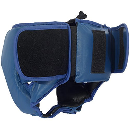 Ringside Competition Boxing Muay Thai MMA Sparring Head Protection Headgear Without Cheeks - color: Black, size: Large