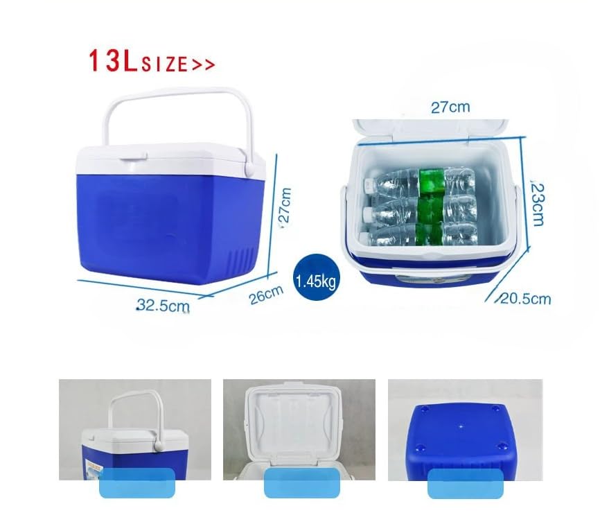 Car Cooler Box for Toyota Sequoia Sienna 2000-2025, Automobile Insulated Portable Cooler, Vehicle Camping Coolers, Outdoor Heat Preservation Box,13L - size: 13L