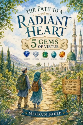 The Path To A Radiant Heart: 5 Gems of Virtue: Islamic Stories for Young Muslims to Learn Good Manners (Akhlaq and Adab)| Character Building book for Kids Ages 7-14 (Journey of the Heart Series)