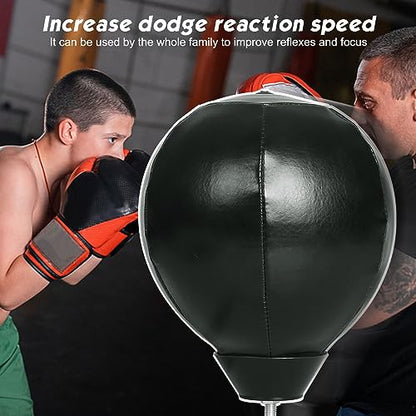 Boxing Speed Bag Reflex Ball Featuring a Universal 8mm Screw and a Replaceable Spare Sandbag for Dynamic and Enduring Training Sessions