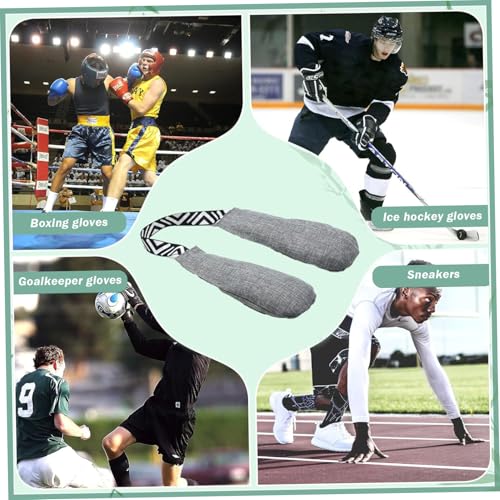 Boxing Glove Deodorizer Lemon Fragrance Glove Deodorizers Bamboo Charcoal Sports Shoes Deodorizer with Connecting Strap