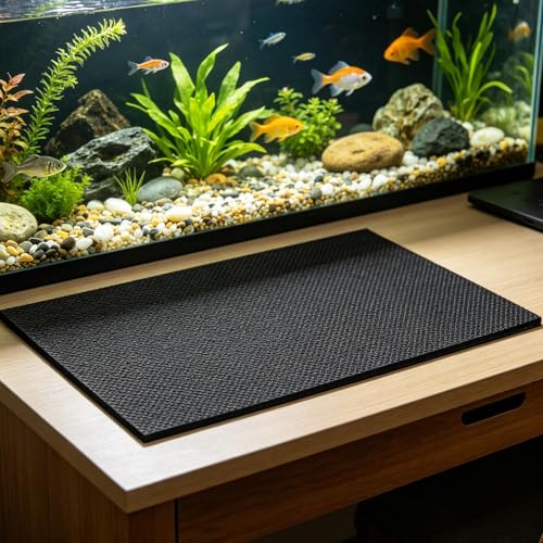 Fish Tank Mat Protective Non-Slip Shock-Absorbing | Foam Under Fish Tank Pad for Desks Cabinets Floors Home Office Betta Reef Saltwater Vases - color: 120×50cm