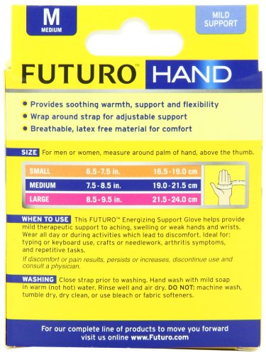 Futuro Energizing Support Glove, Medium
