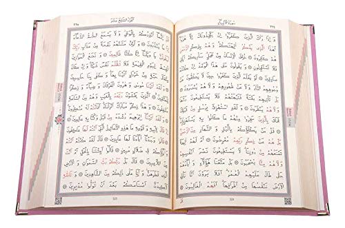 Special Red Velvet Quran (Red, Gilded, Sealed) | Gift to Everyone (Pocket Size 8x11 cm, Light Pink)