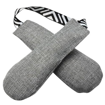 Boxing Glove Deodorizer Lemon Fragrance Glove Deodorizers Bamboo Charcoal Sports Shoes Deodorizer with Connecting Strap
