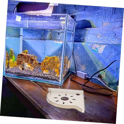 Fish Tank Decor Triangle Shelf for Storage Corner Rack Stand Easy Access for Aquarium Supplies