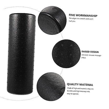 High Density Yoga Roller for Muscle Recovery Durable Foam Massage Roller for Back Neck Legs Shoulders Material Yoga Accessories - size: 45X15X15cm