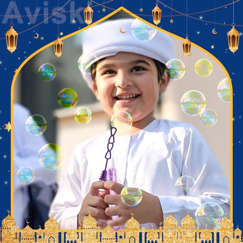 80Pcs Eid/Ramadan Mubarak Bubble Wands, Mini Bubble Wands for Eid Party Favors, Islamic Gift Toys for Girls Boys Kids Toddler Adults, Party Bag Stuffers Goodie Bag Filler, Classroom Prizes (Pack of 2) - size: 4.2 inches (Pack of 2)