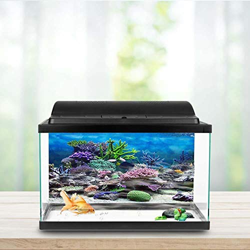 FILFEEL Aquarium Background Fish Decorations Pictures PVC Adhesive Poster Underwater Backdrop Decoration Paper Cling Decals Sticker(61 * 30cm)