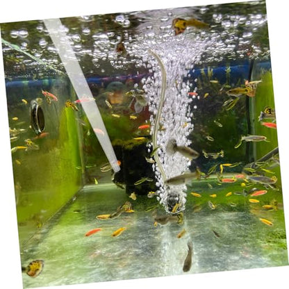 Manual Aquarium Suction Extender Fish Tank Tool with Pipette for Tank Maintenance